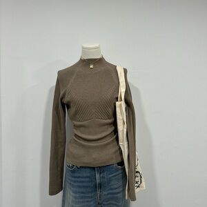 Gymshark knit long sleeve top